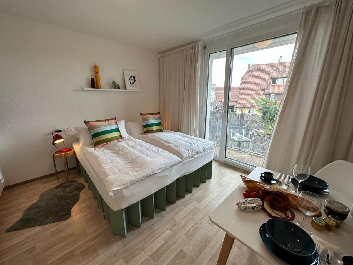 Stilvolles Und Modernes Appartement Mit Sonnigem Balkon In Flughafen- Und Messenaehe 31 ไลน์เฟลเดิน-เอคเทอร์ดิงเงน ภายนอก รูปภาพ