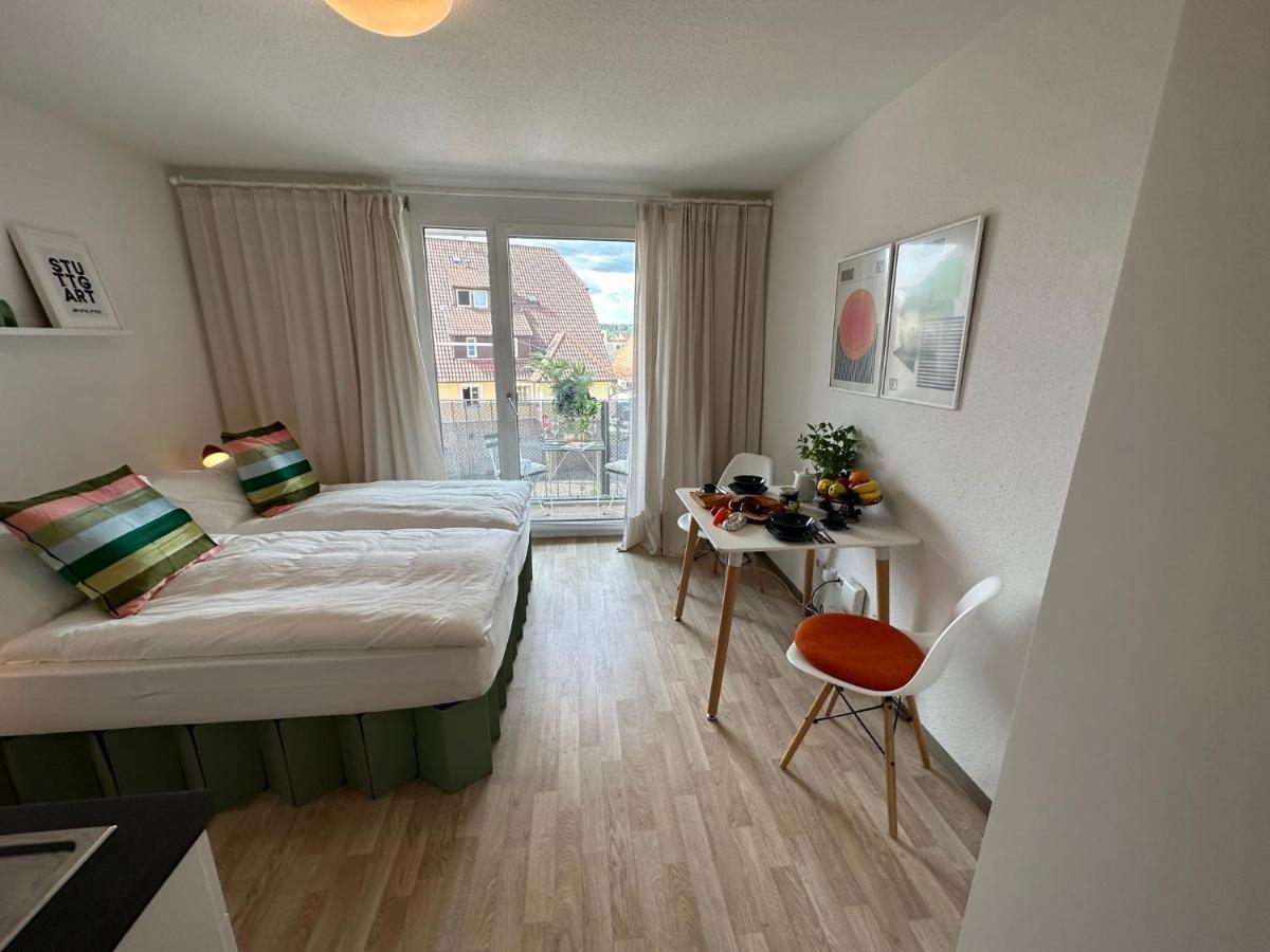 Stilvolles Und Modernes Appartement Mit Sonnigem Balkon In Flughafen- Und Messenaehe 31 ไลน์เฟลเดิน-เอคเทอร์ดิงเงน ภายนอก รูปภาพ