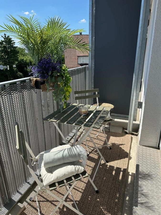 Stilvolles Und Modernes Appartement Mit Sonnigem Balkon In Flughafen- Und Messenaehe 31 ไลน์เฟลเดิน-เอคเทอร์ดิงเงน ภายนอก รูปภาพ