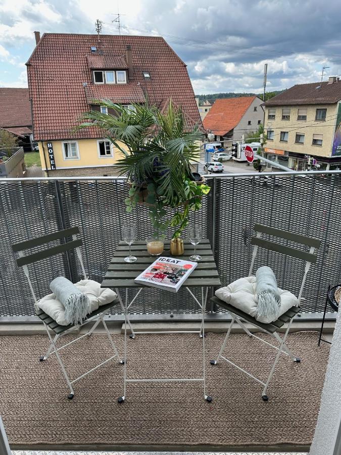 Stilvolles Und Modernes Appartement Mit Sonnigem Balkon In Flughafen- Und Messenaehe 31 ไลน์เฟลเดิน-เอคเทอร์ดิงเงน ภายนอก รูปภาพ