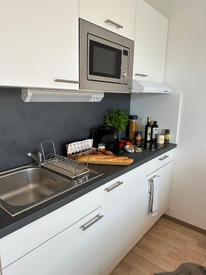 Stilvolles Und Modernes Appartement Mit Sonnigem Balkon In Flughafen- Und Messenaehe 31 ไลน์เฟลเดิน-เอคเทอร์ดิงเงน ภายนอก รูปภาพ